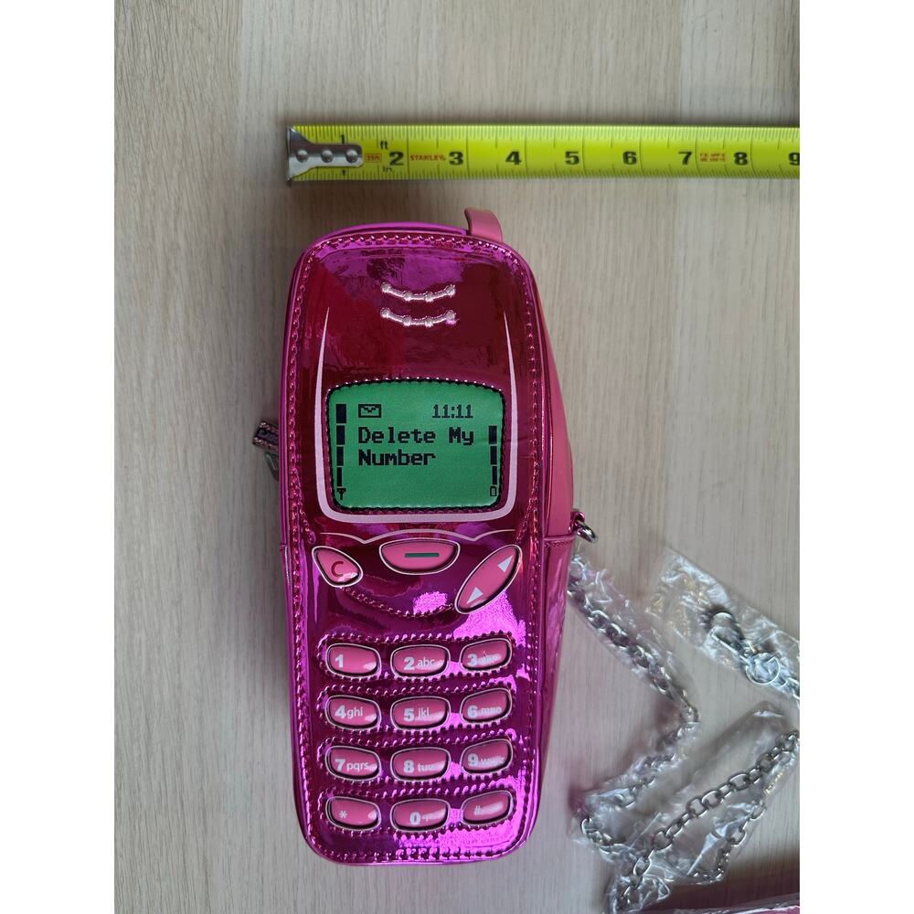 Dolls Kill Hot Pink Cell Phone Purse - Picture 6 of 11